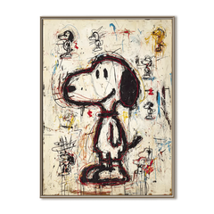 Street Pup – Graffiti Style Abstract Dog Art