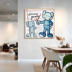 Charming Growing – Playful Contemporary Character Artwork