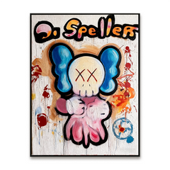 Da Speller – Playful Graffiti-Style Character Painting