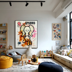 Spiers – Playful Character Wall Art for Creative Spaces