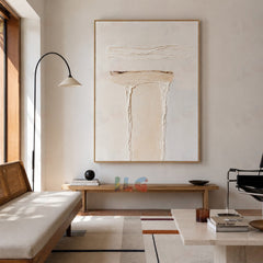 Threshold Flow – Minimalist Textured Wall Art