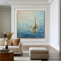 Azure Tides – Seascape Wall Art