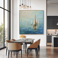 Azure Tides – Seascape Wall Art
