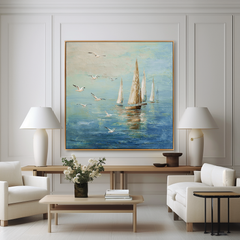 Azure Tides – Seascape Wall Art