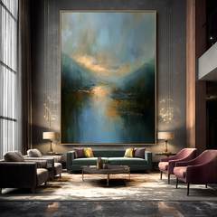 Vertical Still Waters – Seascape Wall Art