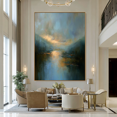 Vertical Still Waters – Seascape Wall Art