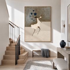 Starlit Waltz – Abstract Figurative Wall Art