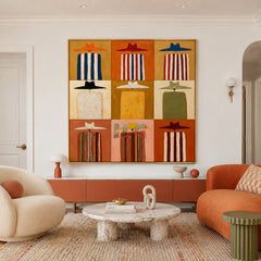 Western Hat Gallery Grid – Contemporary Wall Art