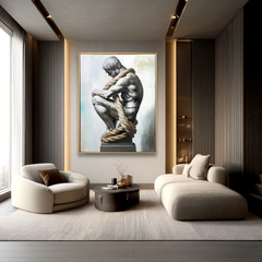 Bound Thought – Textured Figurative Wall Art