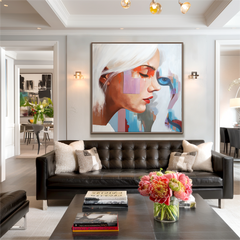 Reflected Silence – Figurative Wall Art