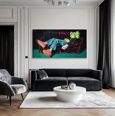 Fallen Icon I – Street Pop Art Painting