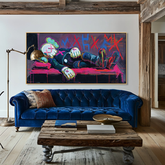 Fallen Icon II – Street Pop Art Painting