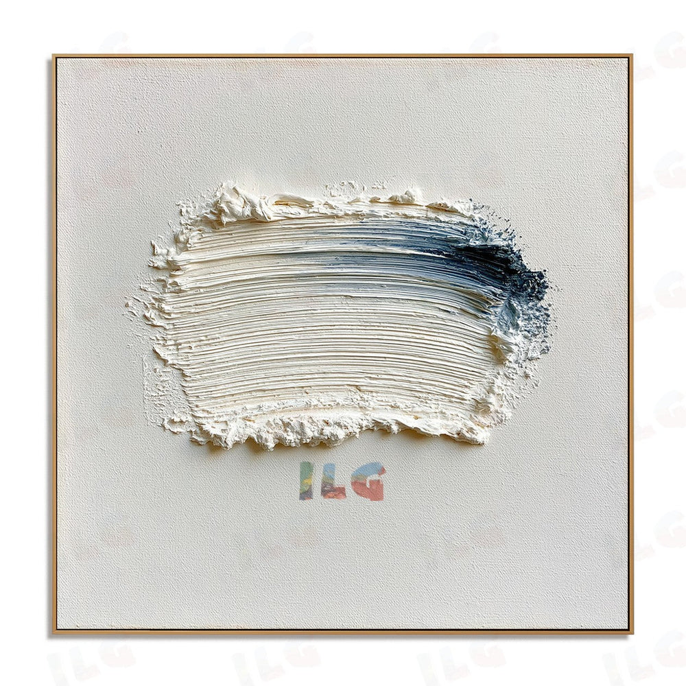 Arctic Flow – Modern Textured Wall Art hand-painted wall art