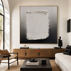 Ivory Structure – Modern Textured Wall Art