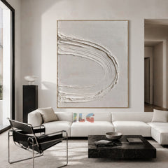 Quiet Continuum – Minimalist Textured Wall Art