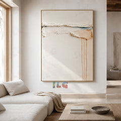 Quiet Ledge – Minimalist Textured Wall Art