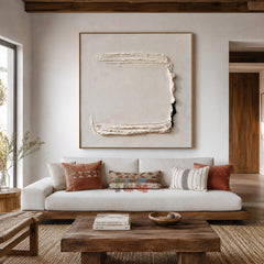 Silent Edge – Minimal Textured Wall Art