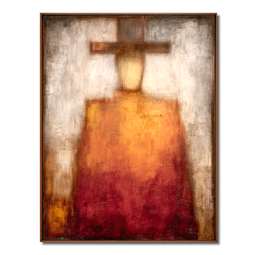 Eternal Silhouette – Abstract Figurative Wall Art hand-painted wall art