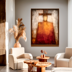 Eternal Silhouette – Abstract Figurative Wall Art