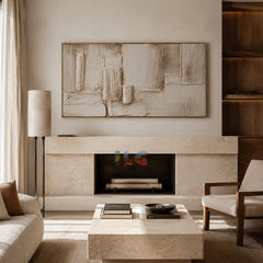 Earthbound Layers – Abstract Textured Wall Art