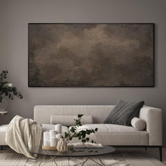 Quiet Atmosphere – Large Abstract Wall Art with Soft Textured Depth