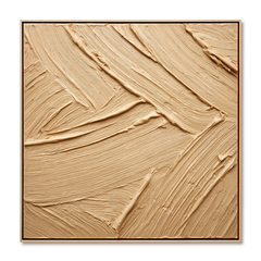 Silent Layers – Wabi-Sabi Textured Abstract Wall Art hand-painted wall art