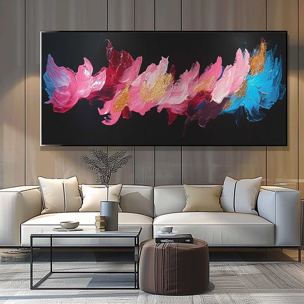 Original Wall Art Colorful Texture Abstract Oil Painting Big Canvas Artwork Modern Acrylic Painting Home decor